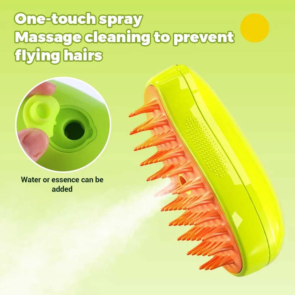 Steamy Brush Electric Sprayer for Grooming tool